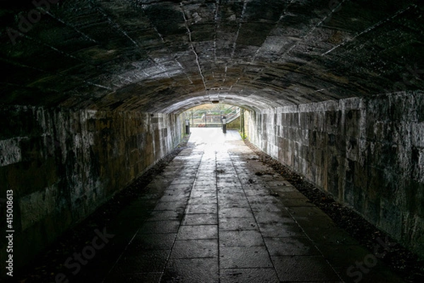 Obraz tunnel in the dark