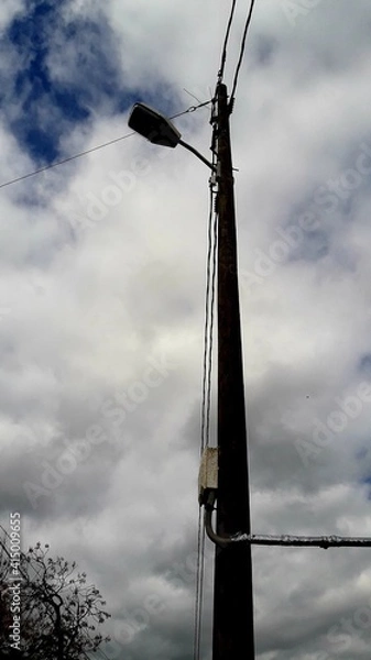 Obraz barbed wire fence