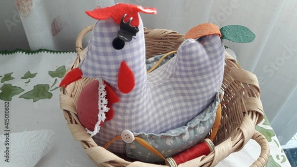 Obraz rooster and hen