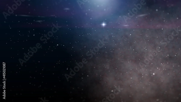 Fototapeta Space Universe With Stars And Galaxies