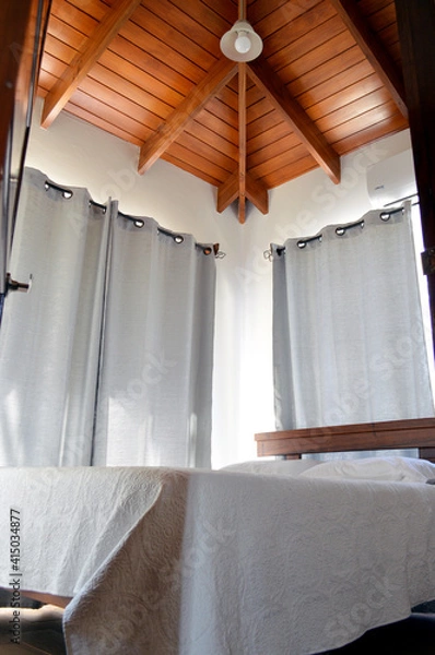 Obraz curtains in the window