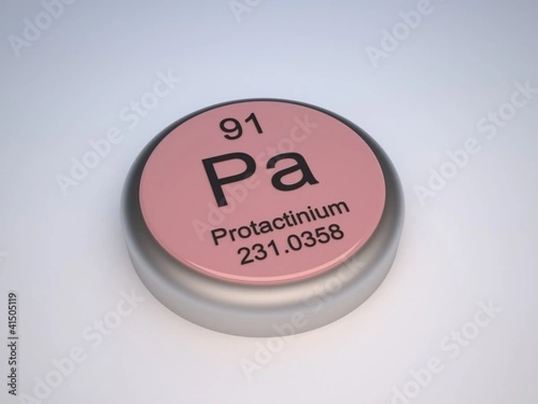 Fototapeta Protactinium capsule