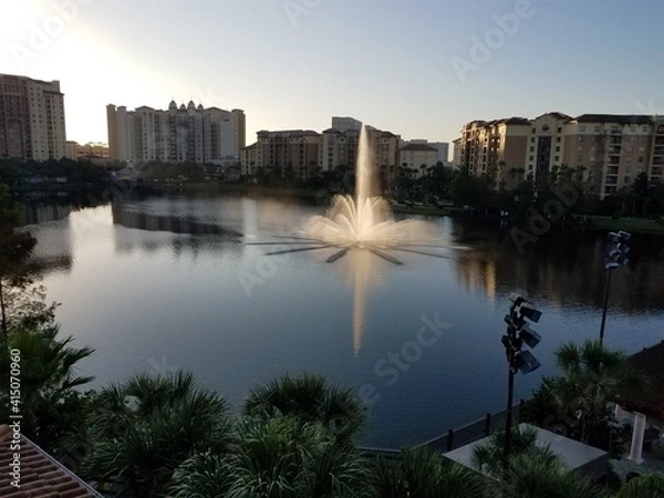 Fototapeta city skyline