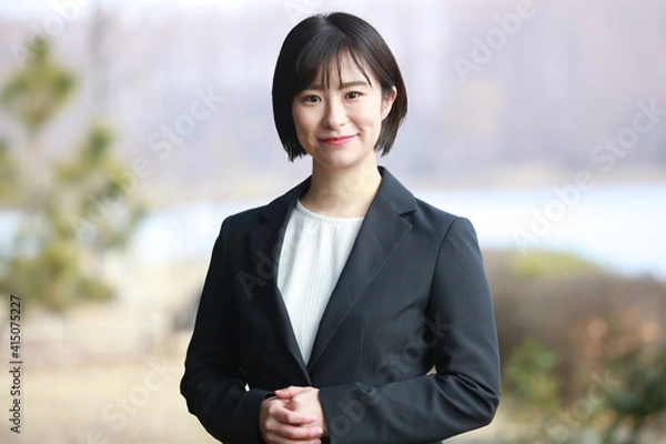 Fototapeta 	女性社員イメージ