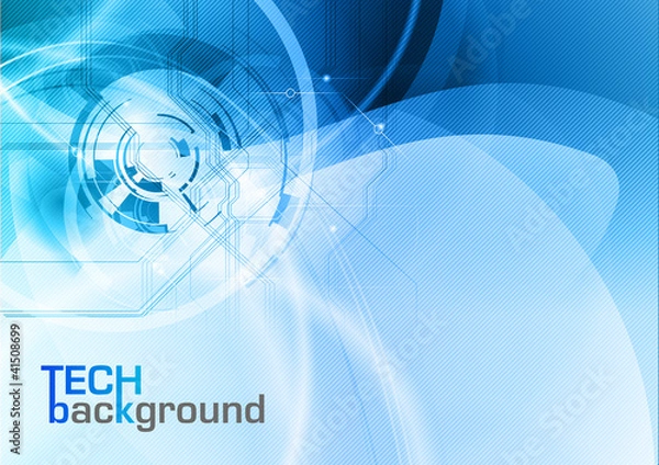 Fototapeta Tło technologiczne
