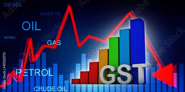 Fototapeta 3d rendering Stock market online business concept. business Graph 