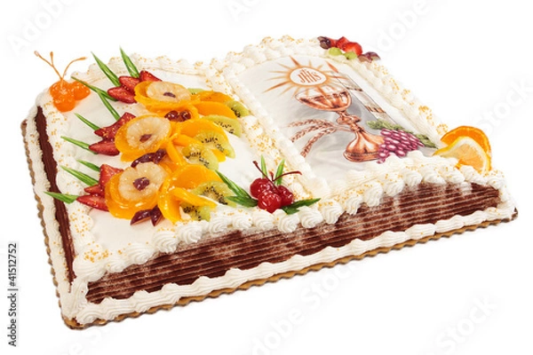 Obraz Komunijny tort