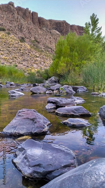 Obraz river in the mountains 2