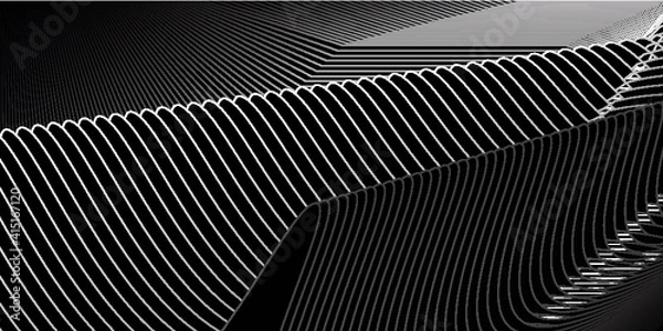 Fototapeta abstract black and white background