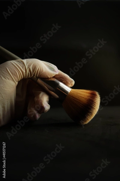 Obraz hand with brush