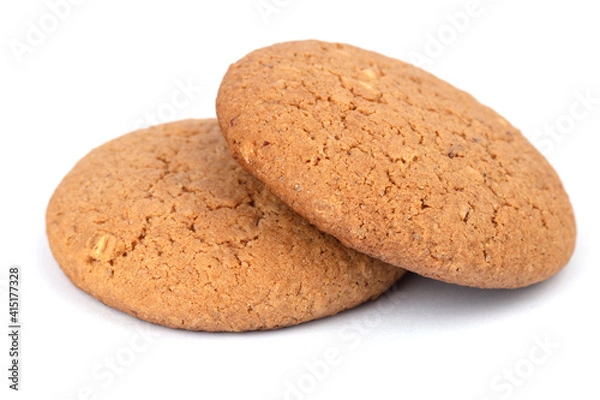 Fototapeta Cookies isolated on a white background