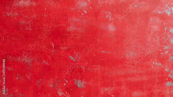Fototapeta background texture with Red painted steel surface.