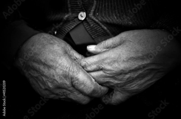 Obraz Mãos velhas