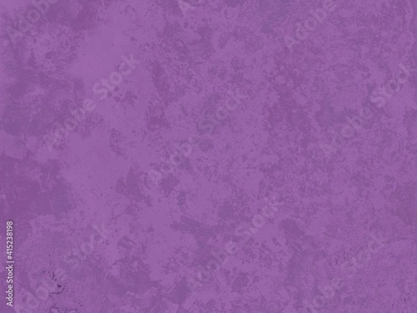 Obraz Violet Old grunge dirty paint stone texture background. Digital art illustration
