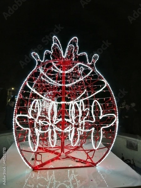 Obraz christmas tree decorations