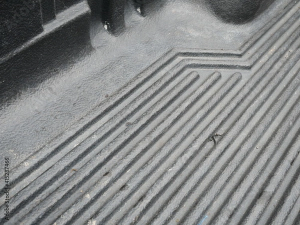 Obraz closeup of truck liner texture background.
