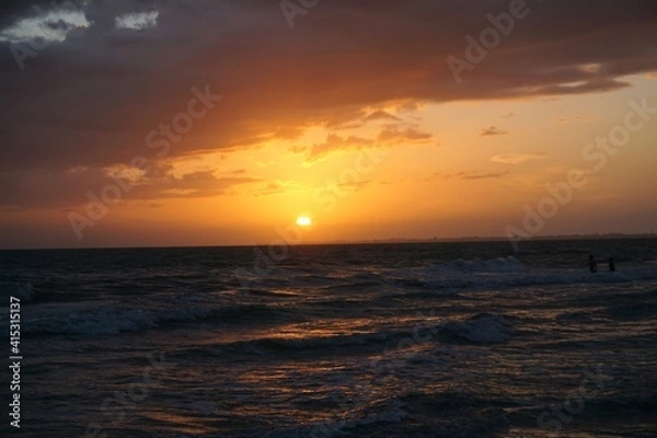 Obraz sunset at the beach