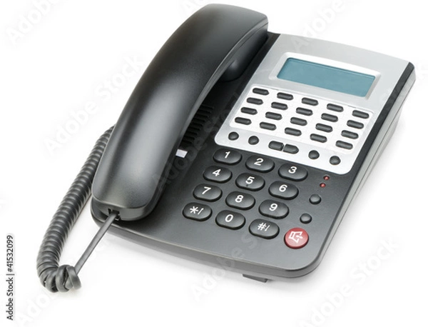 Obraz Telefon na biało