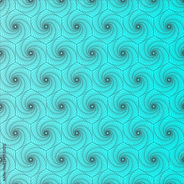Fototapeta Seamless geometric pattern