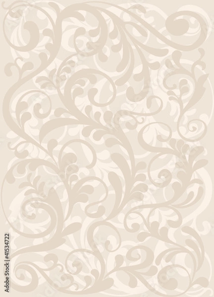 Obraz vintage floral background