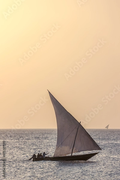 Obraz Dhow outside Stone Town