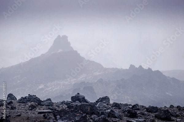 Obraz Mount Kilimanjaro slopes