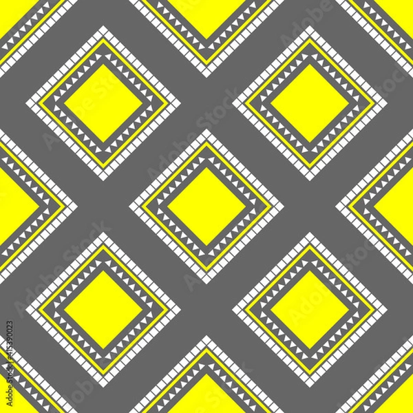 Obraz pattern with geometric shapes