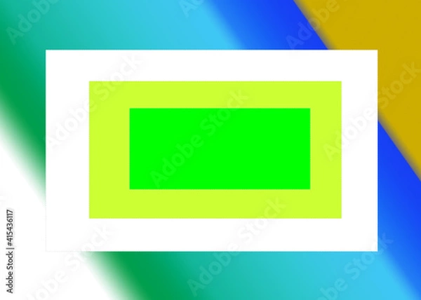 Fototapeta Rectangles on a multicolored background