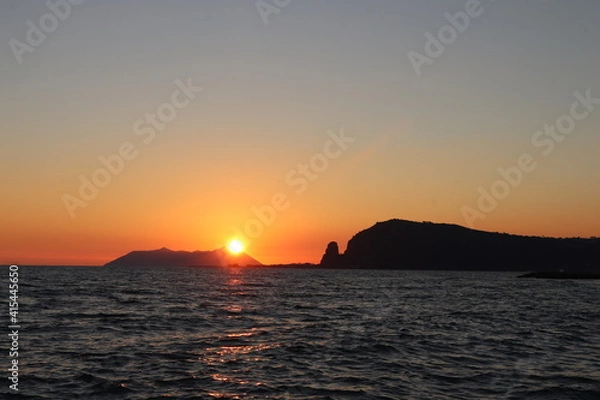 Obraz sunset over the sea