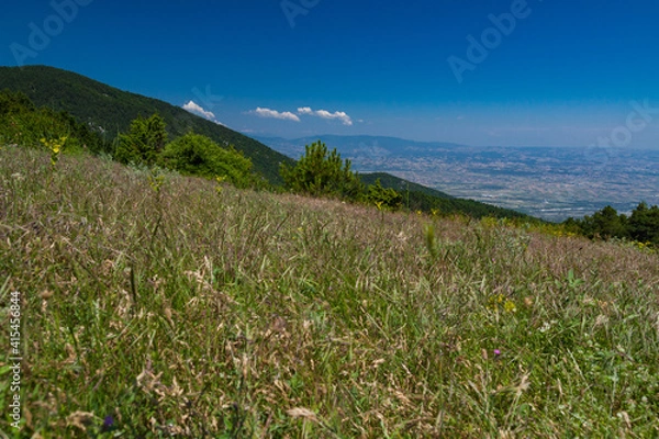 Obraz landscape with sky and clouds