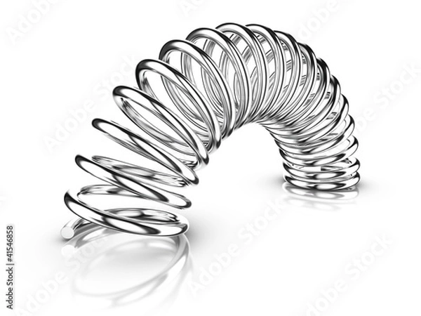 Fototapeta Metal Spring