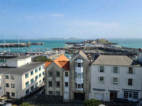 Fototapeta Guernsey Channel Islands, St Peter Port