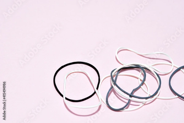 Obraz モノクロゴムバンド
