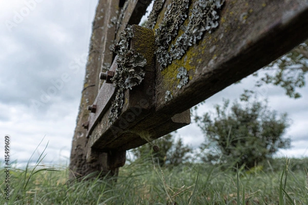 Fototapeta old fence