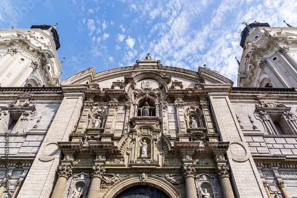 Obraz Detalles de la Catedral de Lima, Perú