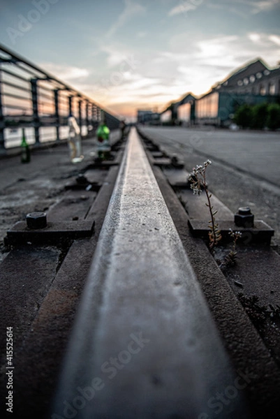 Obraz schienen detils