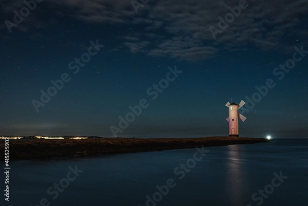 Fototapeta leuchtturm swinemünde weite flucjt