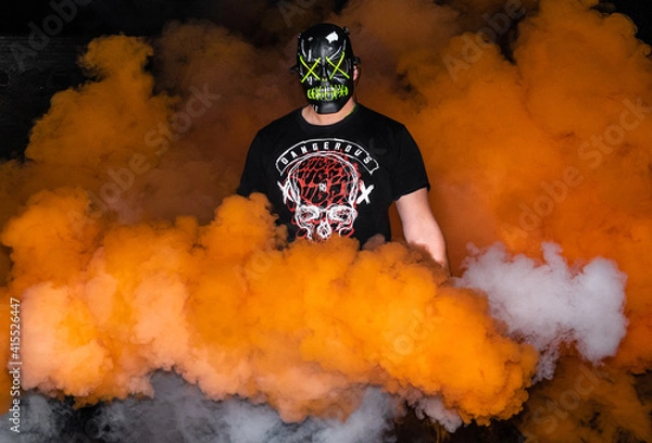 Fototapeta Smoke mit Maske 16