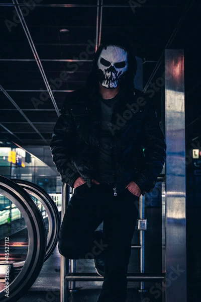 Fototapeta Totenkopfmaske 7