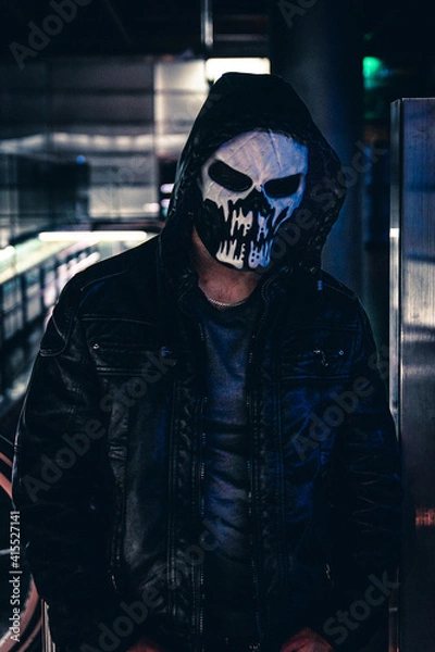 Fototapeta Totenkopfmaske 5