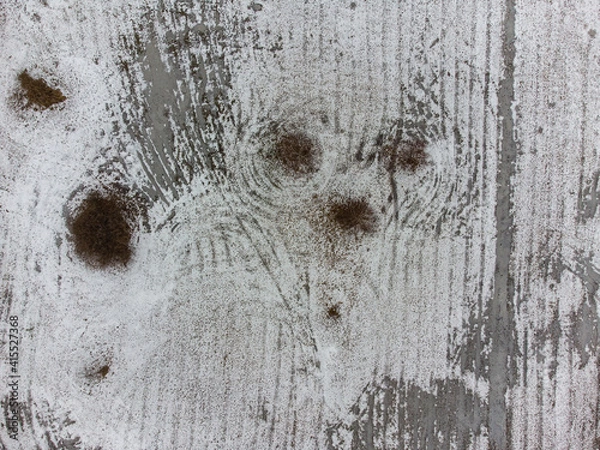 Fototapeta Feld von oben