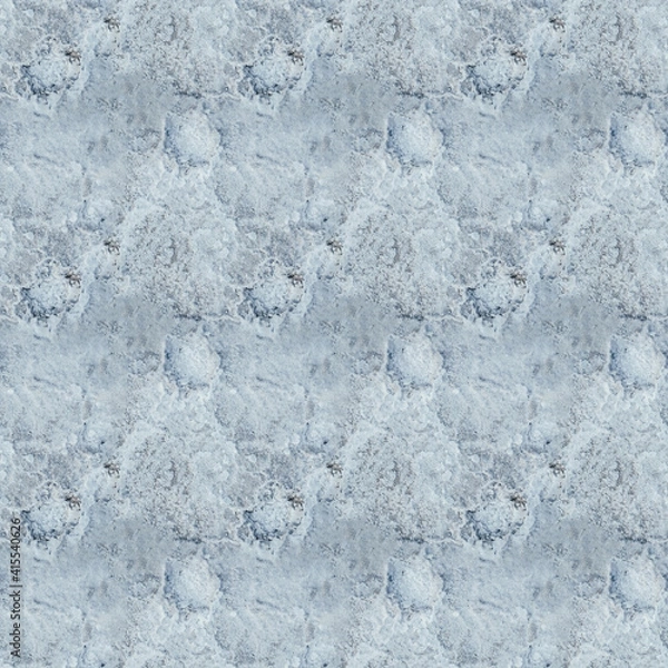 Fototapeta Seamless pattern of textured dry salt lake 