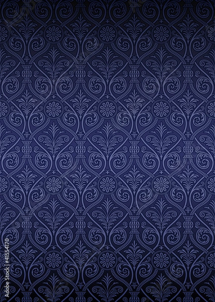 Obraz Seamless Gothic Damask Pattern
