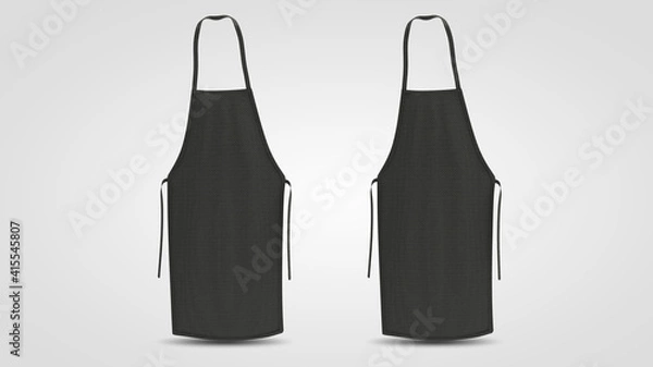 Fototapeta Apron 3d rendering mockup design