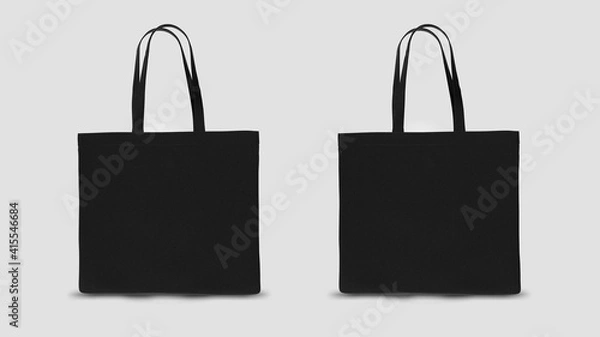 Fototapeta tote bag mockup 3d rendering design