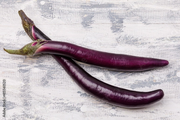 Obraz Purple chinese  eggplants