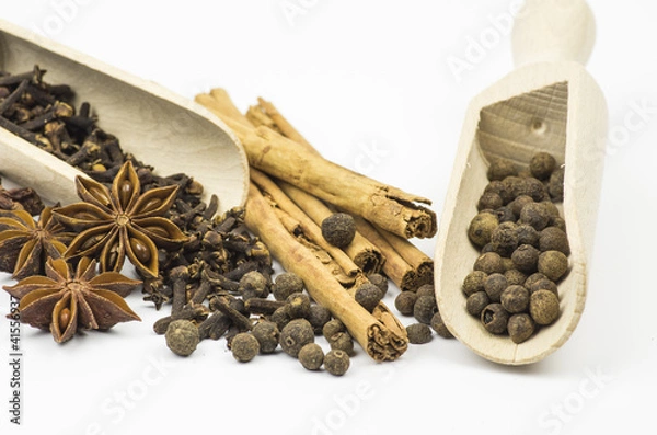Obraz Weihnachtliche Gewürze