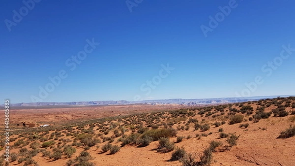 Obraz 그랜드캐년 주변의 드넓은 사막 