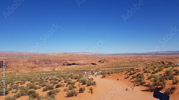 Obraz 그랜드캐년 주변의 드넓은 사막 