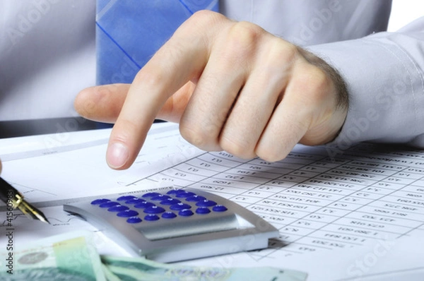 Fototapeta obliczanie raty